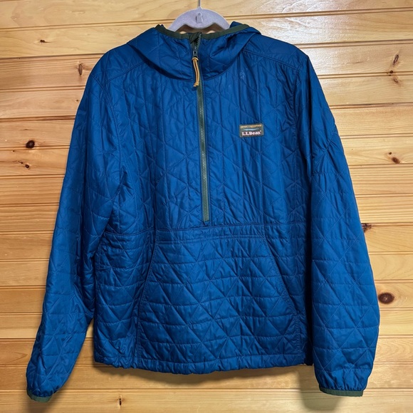 L.L. Bean Other - L.L. Bean Men’s Blue Quilted Jacket Large Regular
